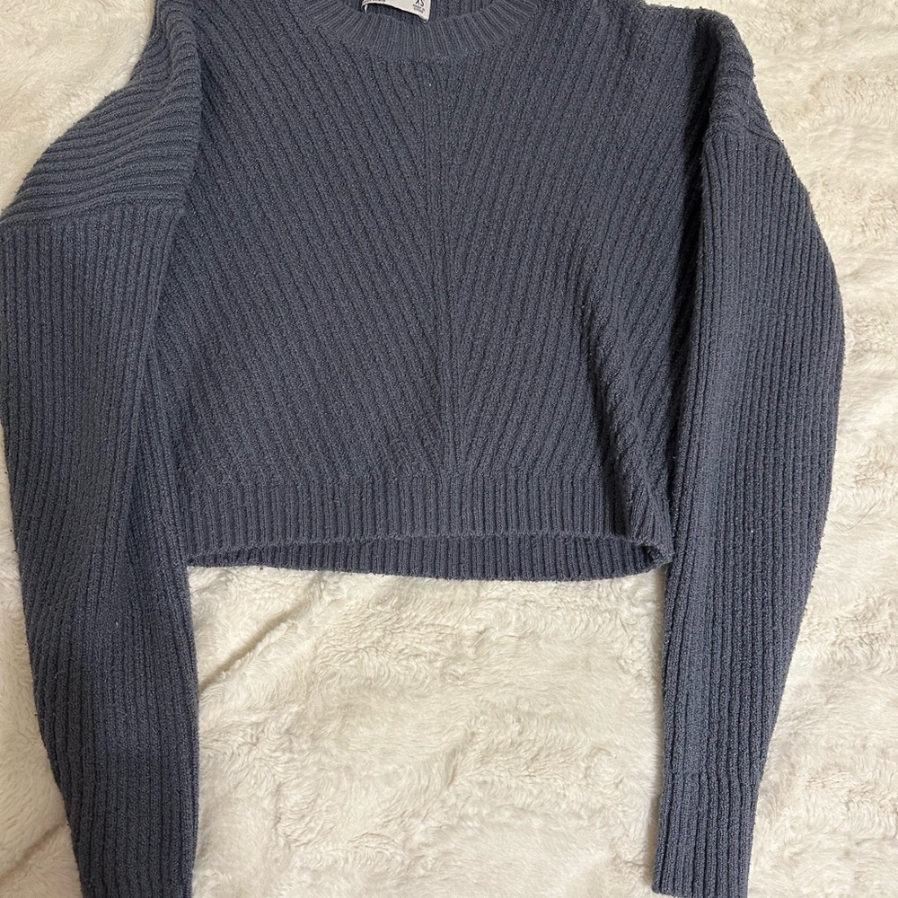 Women's Hollister Navy Blue Sweater